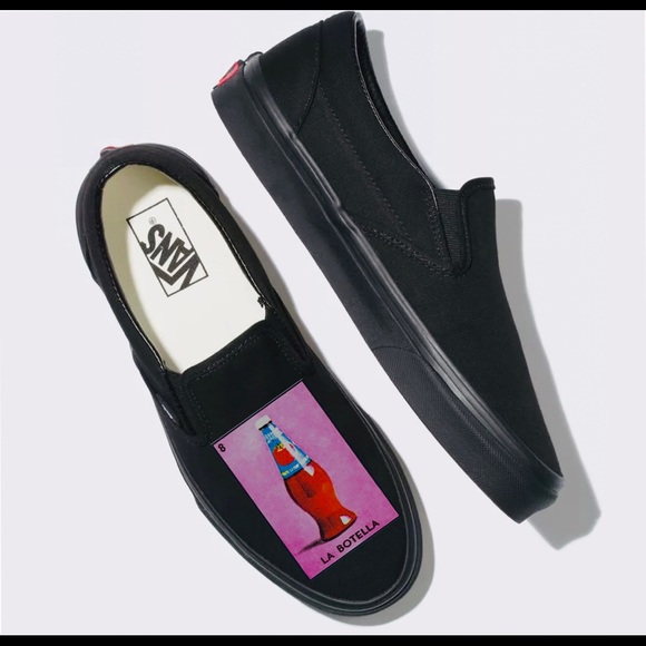 Customized Unisex Loteria Slip On Vans - Picture 2 of 8